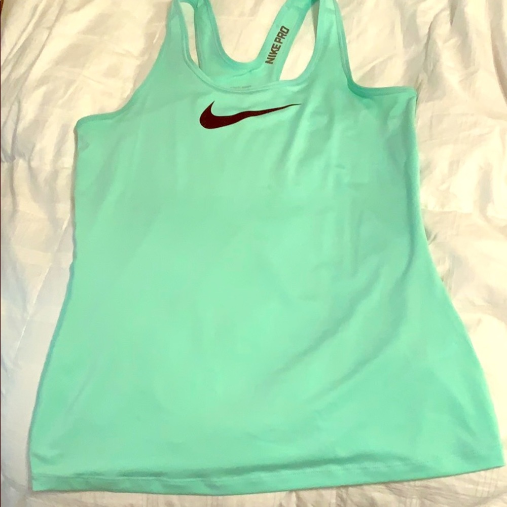 Mint Green Nike Tank Top